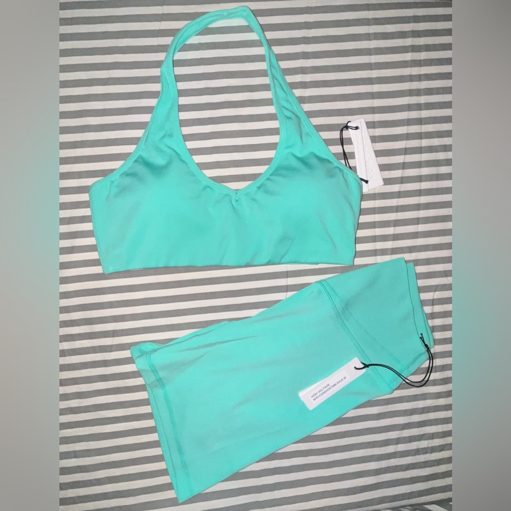 Paragon Reluna SculptSeam Plus Short 6” + Reluna Back Day Bra in Rave Sz M